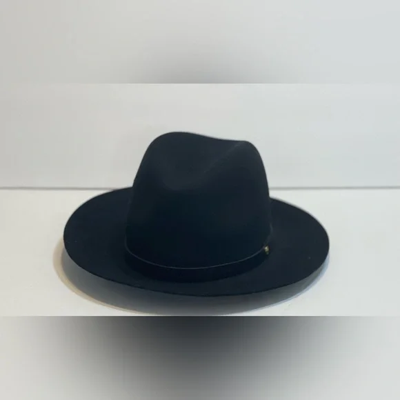 Rag & Bone Black wool Fedora Hat M s-l400.jpg main image 3